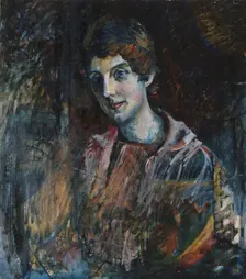 Portrait of Nina Kandinsky, the painter's wife, 1917