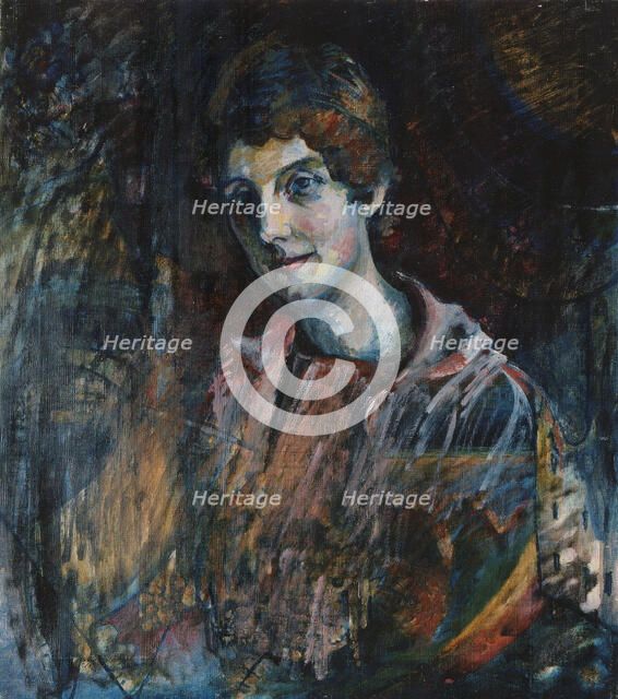 Portrait of Nina Kandinsky, the painter's wife, 1917.