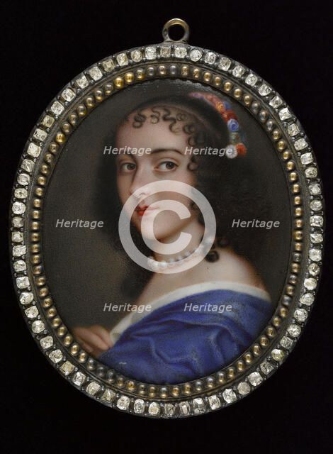 Portrait of Ninon de Lenclos (1620-1705), Early 18th cen. Creator: Anonymous.