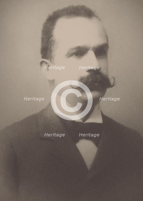 Portrait of Sotirios Voulgaris (1857-1932). Creator: Anonymous.