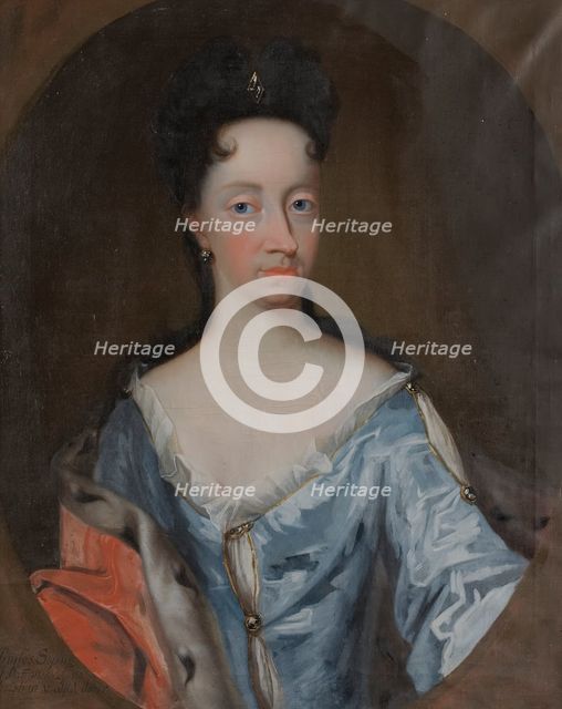 Portrait of Sofia Hedvig, 1677-1735. Creator: Anon.