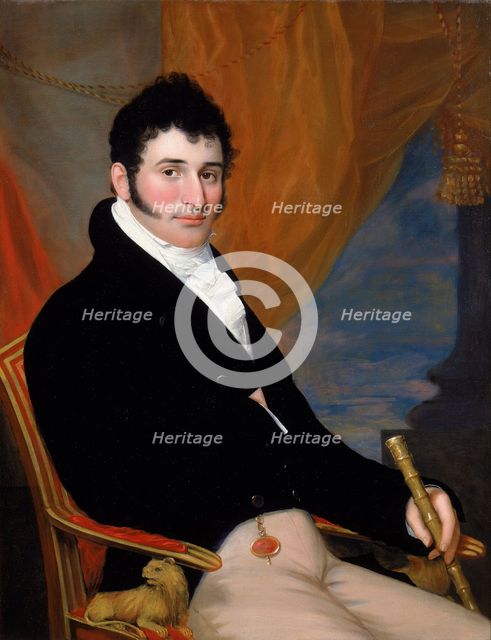 Portrait of Solomon Isaacs, ca 1813. Artist: Jarvis, John Wesley (1780-1840)