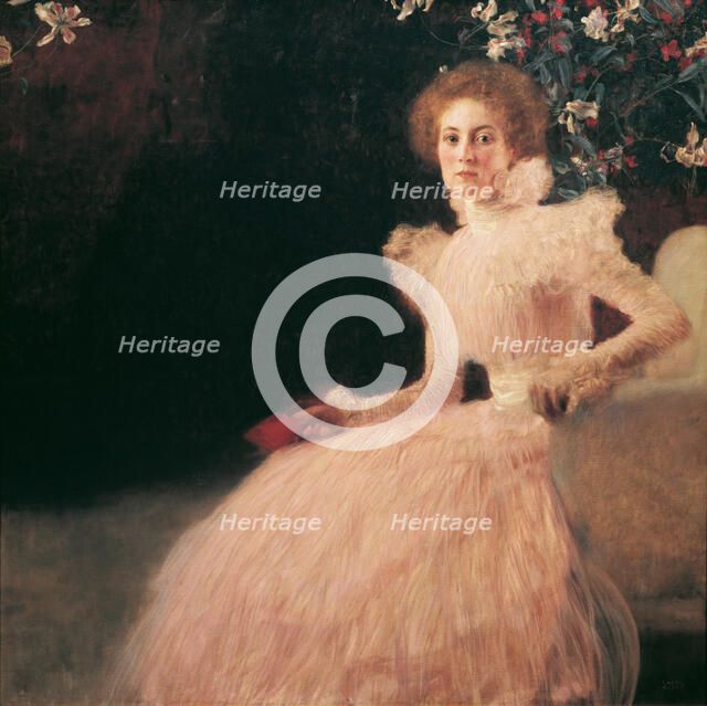 Portrait of Sonja Knips, 1898. Artist: Klimt, Gustav (1862-1918)
