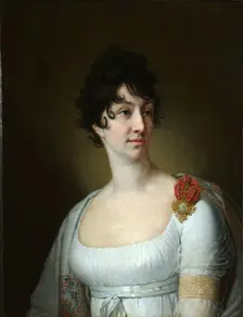 Portrait of Sophia Alexeyevna Rayevskaya, 1813. Artist: Borovikovsky, Vladimir Lukich (1757-1825)
