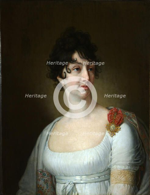 Portrait of Sophia Alexeyevna Rayevskaya, 1813. Artist: Borovikovsky, Vladimir Lukich (1757-1825)
