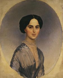 Portrait of Sophia Andreyevna Bobrinskaya, née Shuvalova, 1846. Artist: Briullov, Karl Pavlovich (1799-1852)