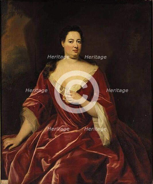 Portrait of Sophia Charlotte von Kielmansegg, Countess of Darlington (1675-1725). Artist: Kneller, Sir Gotfrey (1646-1723)