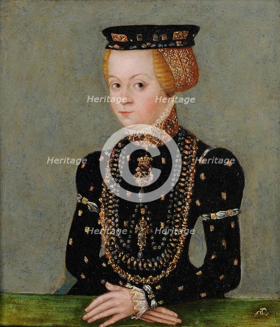 Portrait of Sophia Jagiellon (1522-1575), Duchess of Brunswick-Wolfenbüttel, c. 1565.