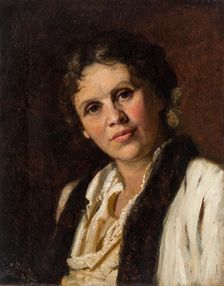 Portrait of Sophia Kuvshinnikova (1847-1907), 1886