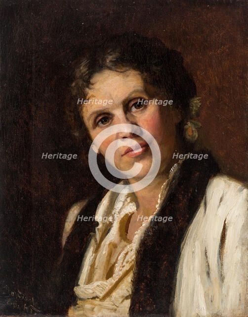 Portrait of Sophia Kuvshinnikova (1847-1907), 1886.
