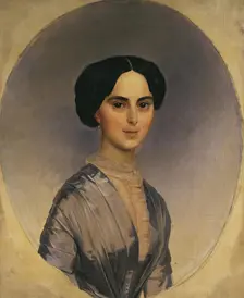 Portrait of Sophia Shuvalova, married name Bobrinskaya, 1846. Creator: Karl Briullov