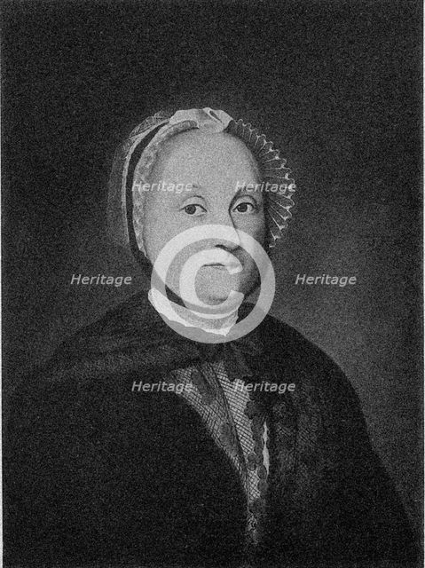 Portrait of Sophie de La Font (1717-1797), Second Half of the 18th cen.. Artist: Anonymous  
