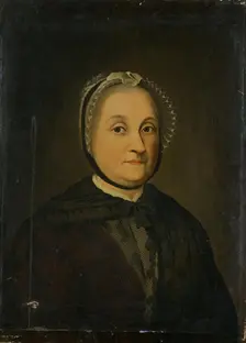 Portrait of Sophie de La Font, 1850. Creator: Unknown