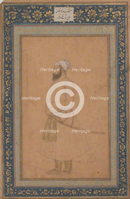 Portrait of Sayyid Amir Khan, second half 17th century. Creator: Unknown.