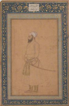 Portrait of Sayyid Amir Khan, second half 17th century. Creator: Unknown