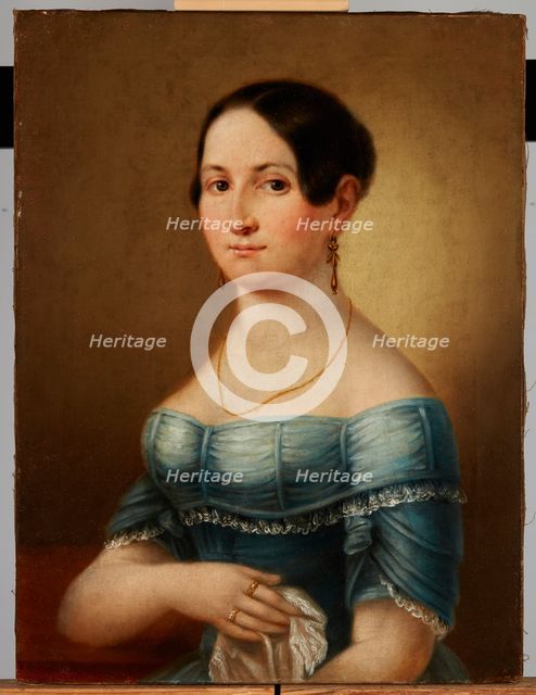 Portrait of Sabina Kreutzer, between 1835-1840. Creator: Unknown.