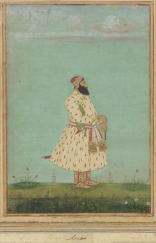 Portrait of Safdar Jang, early 18th century. Creator: Unknown