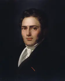 Portrait of Saint-Amand Bazard, 1821. Creator: Henry Scheffer