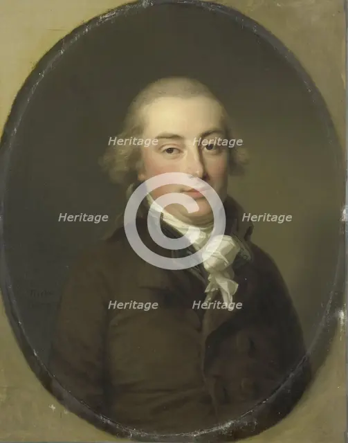 Portrait of Salomon Rendorp, Brewer in Amsterdam, 1793. Creator: Friedrich Tischbein.