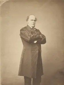 Portrait of Salmon P. Chase, 1862. Creator: Henry Ulke