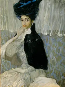 Portrait of Samoylova ("Mrs Z"), 1912