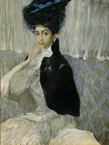 Portrait of Samoylova ("Mrs Z"), 1912