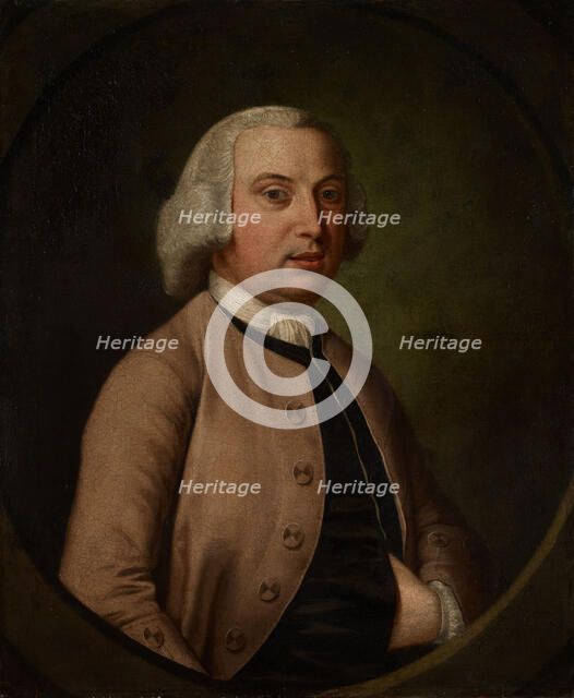 Portrait of Sampson Lloyd II, 1745-1750. Creator: Unknown.