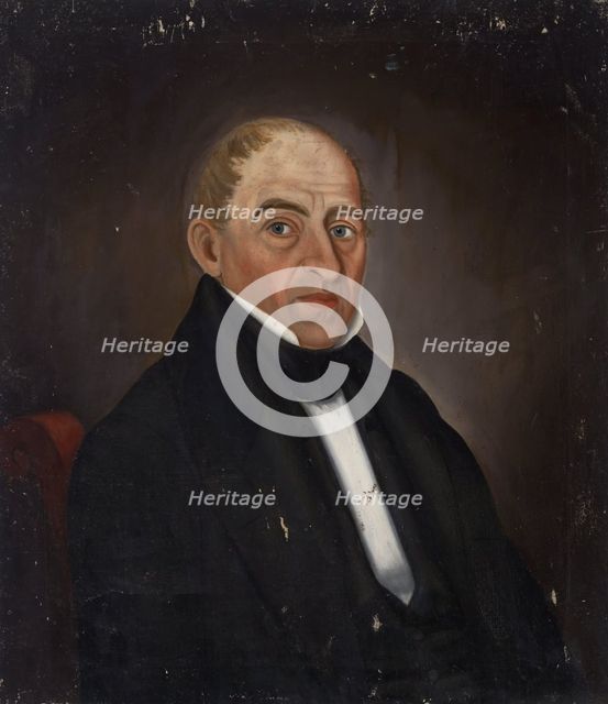 Portrait of Samuel Moore, about 1840. Creator: William Unthank.