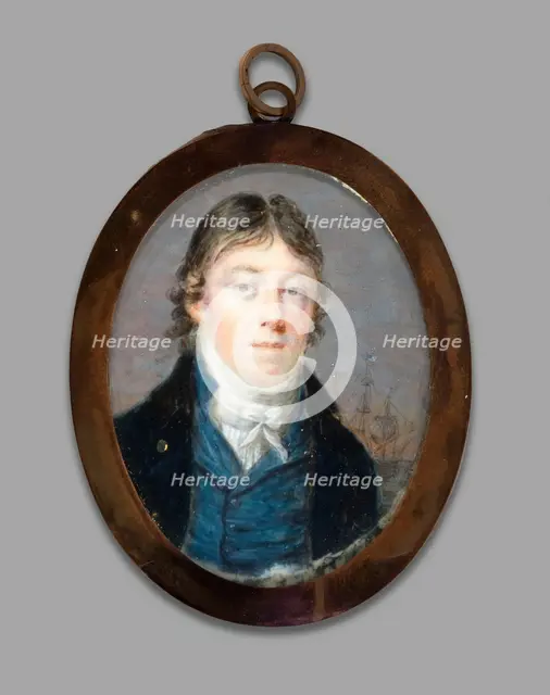 Portrait of Samuel Armitage, c. 1840. Creator: Thomas Birch.