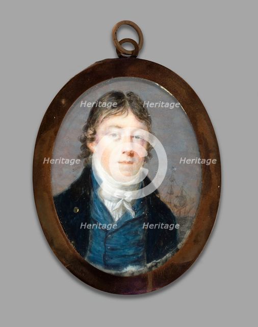 Portrait of Samuel Armitage, c. 1840. Creator: Thomas Birch.