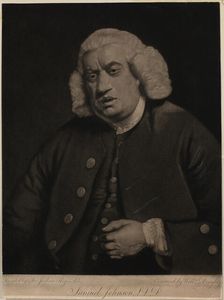 Portrait of Samuel Johnson (1709-1784). Creator: Doughty, William (1757-1782)