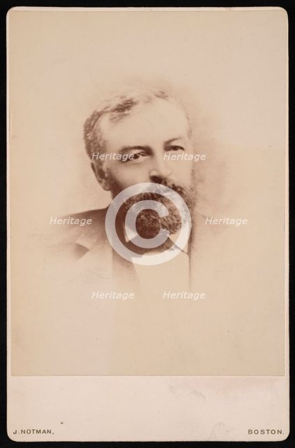 Portrait of Samuel Pierpont Langley (1834-1906), Before 1890. Creator: James Notman.
