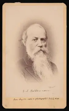 Portrait of Samuel Stehman Haldeman (1812-1880), February 5, 1874. Creator: FA Wenderoth & Co