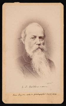 Portrait of Samuel Stehman Haldeman (1812-1880), February 5, 1874. Creator: FA Wenderoth & Co