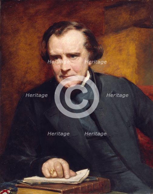 Portrait of Samuel Wilberforce, Bishop of Oxford, 1868. Creator: George Richmond.