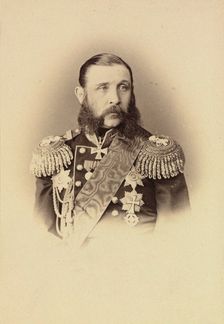 Portrait of Samuil Alexeyevich Greig (1827-1887), 1874