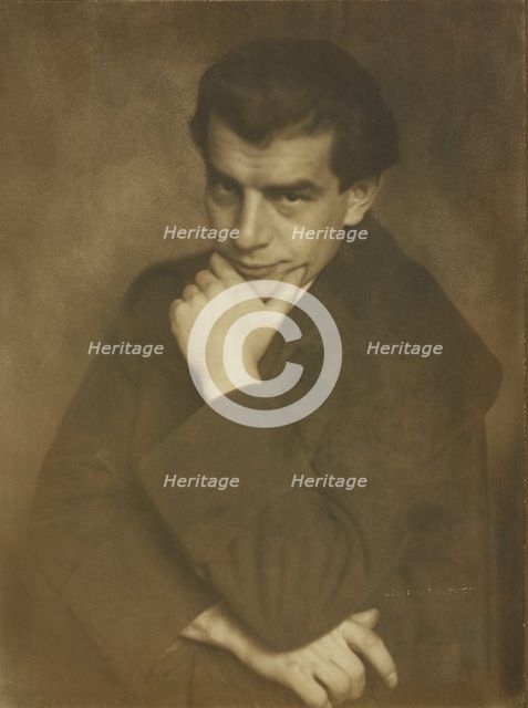 Portrait of Sándor Bortnyik (1893-1976), 1925. Creator: Révai, Ilka (1873-1945).