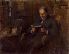 Portrait of Sanford Saltus of New York, ca. 1915. Creator: Frank Edwin Scott