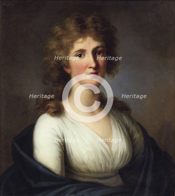Portrait of Sara Anna von Miltitz (1774-1819). Artist: Tischbein, Johann Friedrich August (1750-1812)
