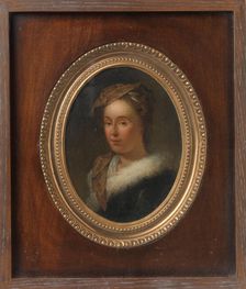 Portrait of Sara Stiermans, the Artist's Wife, 1750-1798. Creator: Dionys van Nijmegen