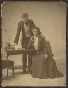 Portrait of Sarah Cowell Le Moyne, about 1890-1899. Creator: Unknown