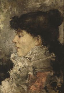 Portrait of Sarah Bernhardt (1844-1923), 1870s