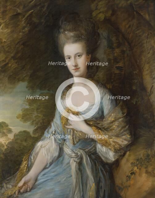 Portrait of Sarah Buxton, 1776. Creator: Thomas Gainsborough.