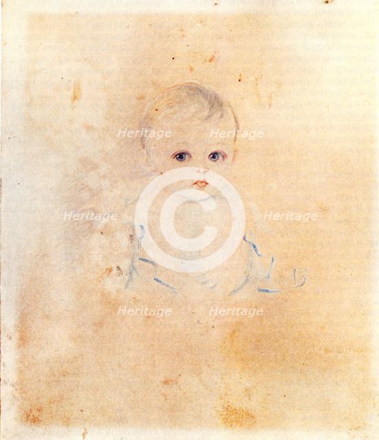 Portrait of Sasha Ivashev, 1834. Artist: Bestuzhev, Nikolai Alexandrovich (1791-1855)