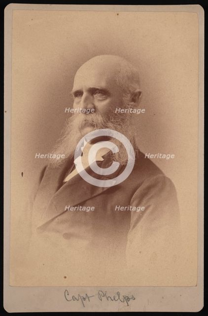 Portrait of Seth Ledyard Phelps (1824-1885), 1878. Creator: Samuel Montague Fassett.