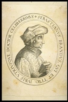 Portrait of Sebastian Brant , c. 1497