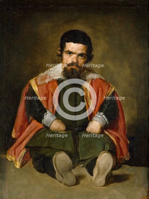 Portrait of Sebastián de Morra, 1644. Creator: Diego Velasquez.