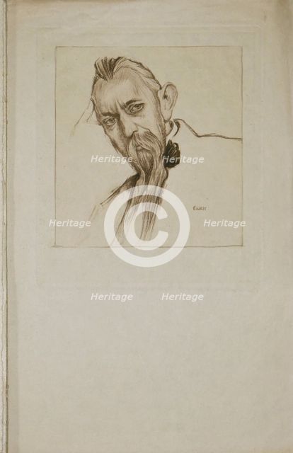 Portrait of Sébastien Voirol (1870-1930) , 1913. Creator: Bakst, Léon (1866-1924).