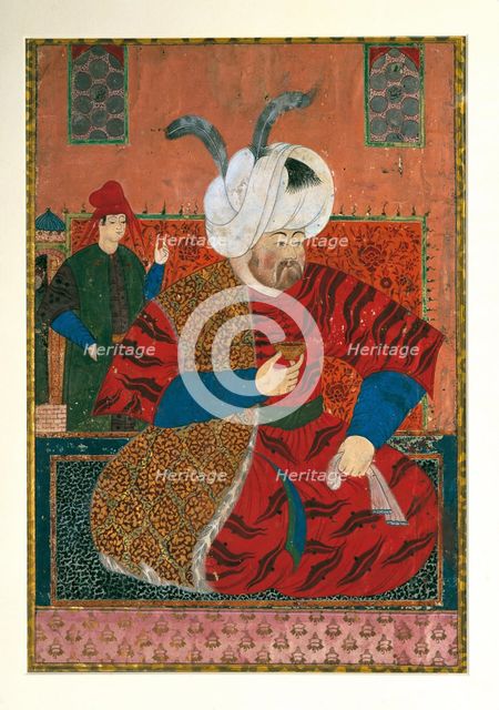 Portrait of Selim II (1524-1574), Sultan of the Ottoman Empire, Between 1570 and 1590. Artist: Anonymous  
