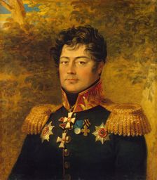 Portrait of Semyon D. Panchulidzev (1767-1817) (2nd), 1823. Creators: George Dawe, Workshop of George Dawe